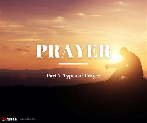 Types of Prayer - OMS Canada