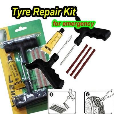 Flat Tire Repair Kit for emergency tire repair | Shopee Singapore