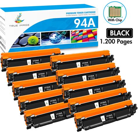 Used 10PK CF294A 94A Toner Cartridge For HP LaserJet Pro MFP M148fdw