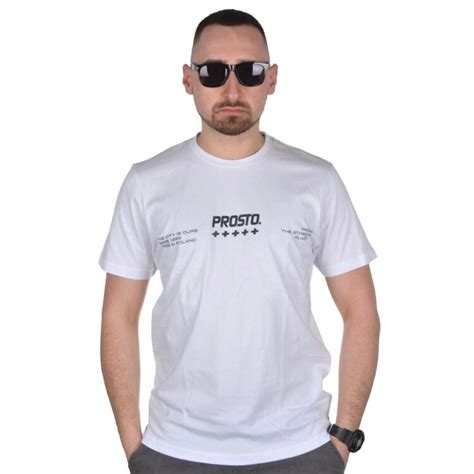 Prosto Klasyk Koszulka T Shirt T C I O Bia A Klasykshop