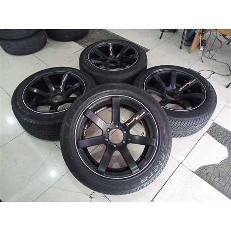 Jual Velg Mobil Racing Road Track Ring 20 Lebar 9 Pcd 6x139 Ban 265 50