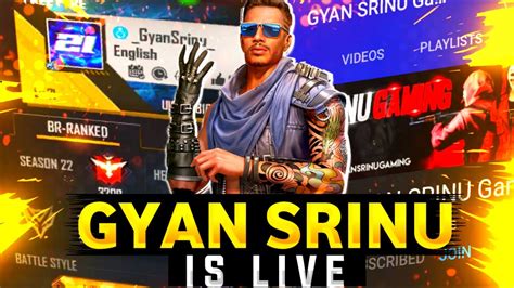 GYANSRINU LIVE FREE FIRE LIVE 18 CS RANK PUSH ROAD TO GRAND