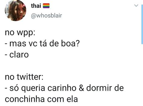 Pin De Bruno Araújo Em Tweets Memes Aleatória Carinho