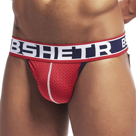 Bshetr Ropa Interior Sexy Gay Para Hombre Suspensorio De Pene Tanga A