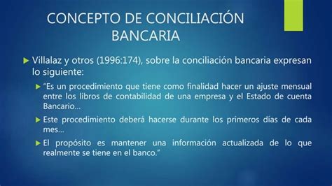 Conciliacion Bancaria Ppt