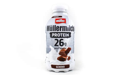 Müllermilch Protein Beispiel Sorte Schoko Lebensmittelklarheit