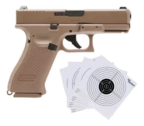 Pistola Glock 19x Co2 Blowback 177 Bbs Coyote Xchws C En Venta En