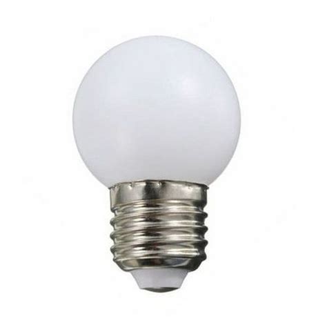 L Mpada Led Bulbo W Bolinha Bivolt Branco Quente Luz Sollar Sua