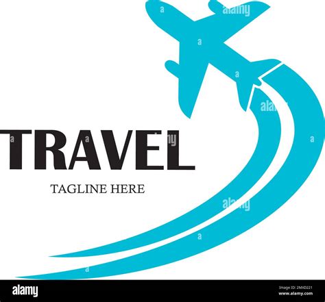 Travel Logo Vector Illustration Design Template Stock Vector Image