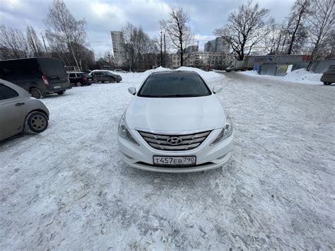 Новые фары (новые NoName) — Hyundai Sonata VI (YF), 2 л, 2012 года ...