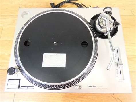 【傷や汚れあり】technics テクニクス Sl 1200mk2 ターンテーブル 音響機器 オーディオ Dj機器 120 4の落札情報