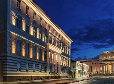 Подсветка Верхне-Волжская набережной 5 в Нижнем Новгороде Освещение ...