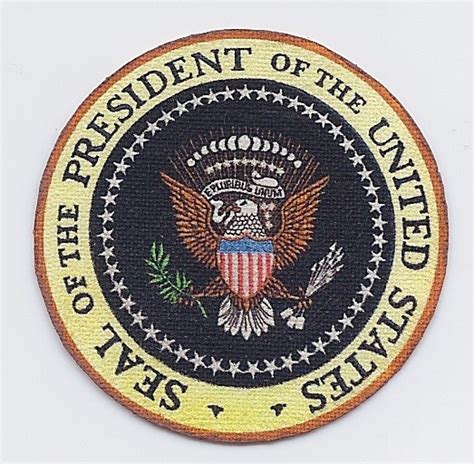 1:6 scale POTUS Jacket Back Presidential Seal Patch | ONE SIXTH SCALE KING!