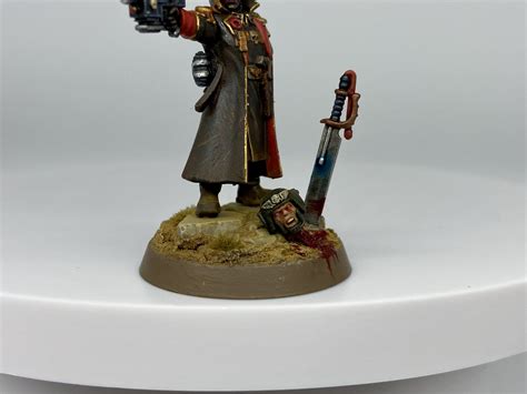 limited edition commissar completed warhammer  blog