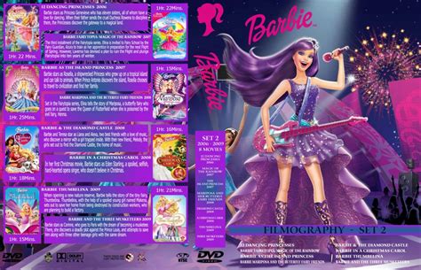 Barbie_Collection_Set_2_3370_x_2175 - Movie DVD Custom Covers - Barbie ...