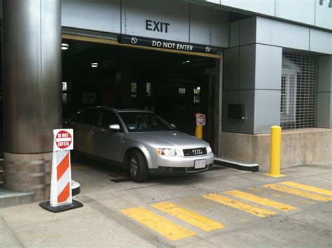 Blind Garagedriveway Exit Across Sidewalk And Path In Two Places