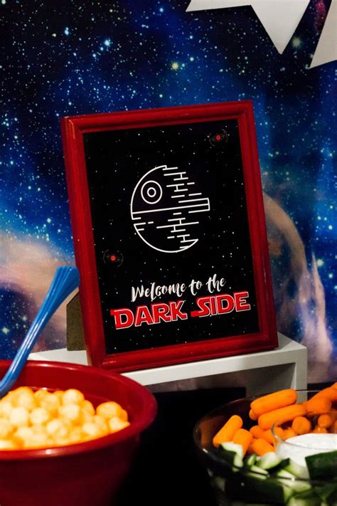 Welcome To The Dark Side Star Wars Party Printables — Merry Grace