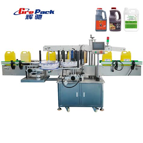 Automatic Double Side Labeling Machine Square Bottle Labeling Machine