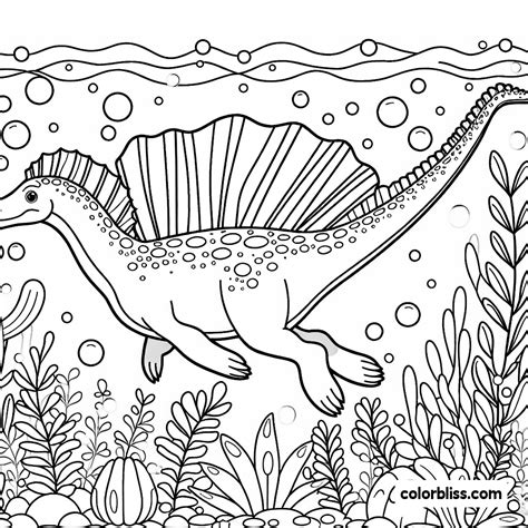 21 Dinosaur Coloring Pages | ColorBliss