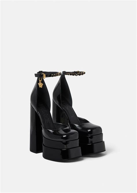 Plateau Pumps Medusa Aevitas Aus Lackleder Artofit