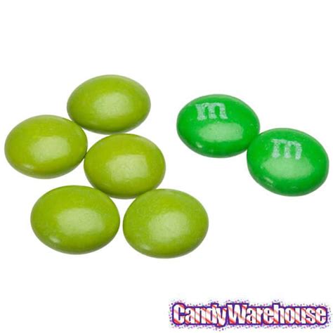 Milk Chocolate Gems Lime Green 2lb Bag Candy Warehouse