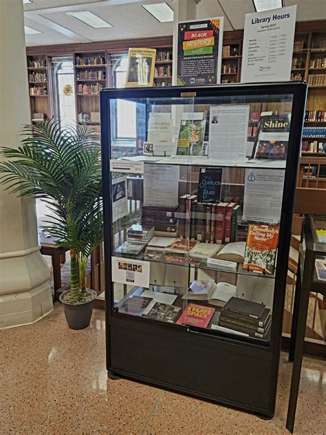 Black History Month Display - The Styberg Library