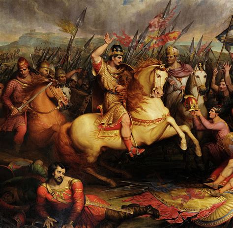 William The Conqueror Battle Of Hastings Painting By Francis William