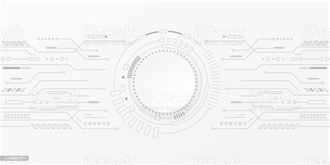 Abstract Technology Background Hi Tech Digital And Communication Concept Stock Illustration