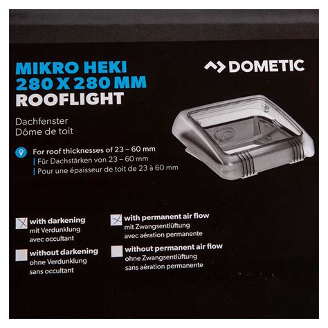 Original Dometic Mini Heki Style Dachfenster Dachluke X Camping