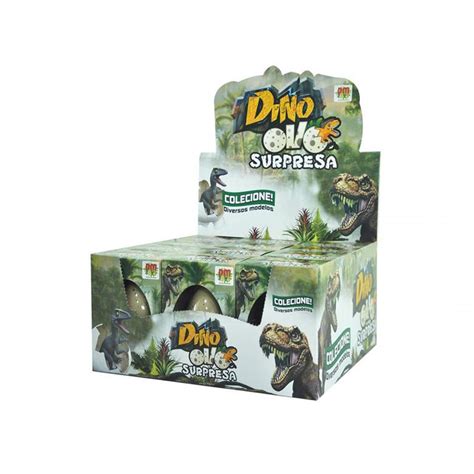 Dinossauro Ovo Surpresa Cresce Na Agua Sortidos 6 Cm DM Toys Loja