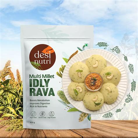 Buy Instant Rava Idly Mix Online Rava Idly Mix Desinutri Foods