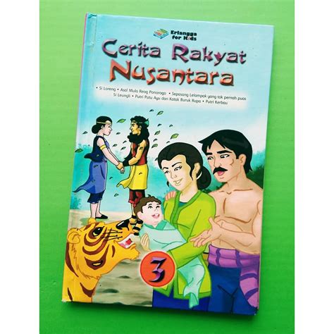 Jual Buku Cerita Rakyat Nusantara 3 Hardcover Erlangga Shopee