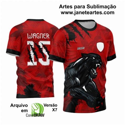 Arte Vetor Camisa Interclasse Pantera Negra Janete Artes