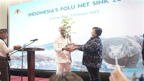 Sosialisasi Indonesias FOLU Net Sink 2030 Di Labuan Bajo Menteri LHK