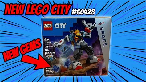 New Lego City Space Construction Mech Set 60428 Review Youtube