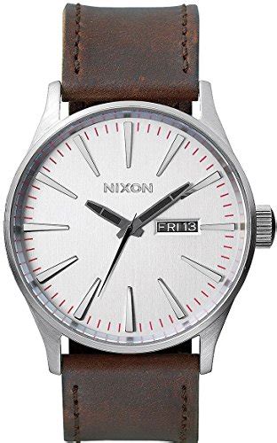 18 Mejores Relojes Nixon De Hombres Sentry Leather Actualizado