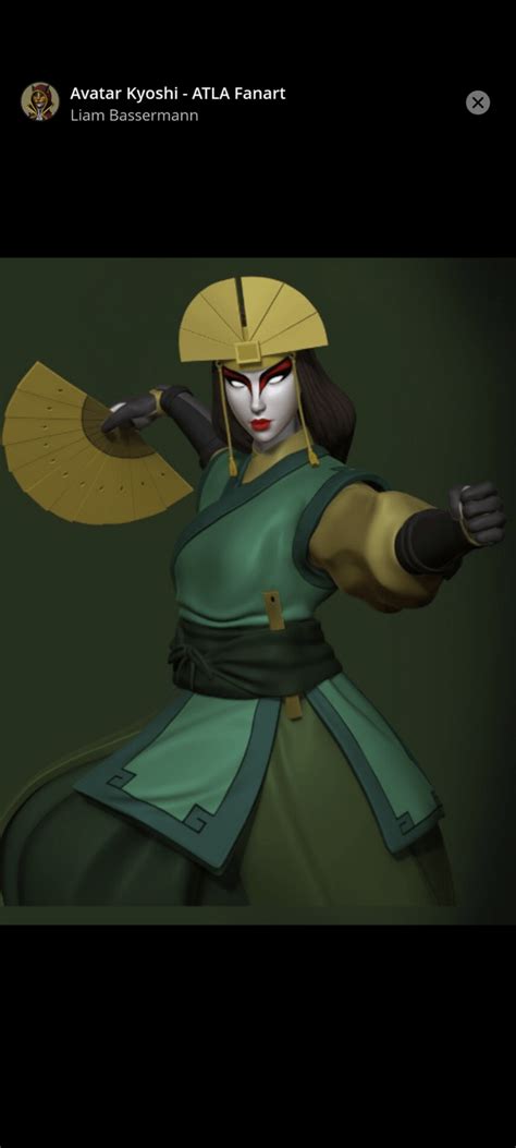 Avatar Kyoshi Fan art by Liam Bassermann : r/Avatar_Kyoshi