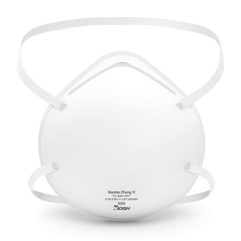 Amcrest N95 Mask Respirator (NIOSH) - 20-Pack | ZYB-11 Cup Style Safety