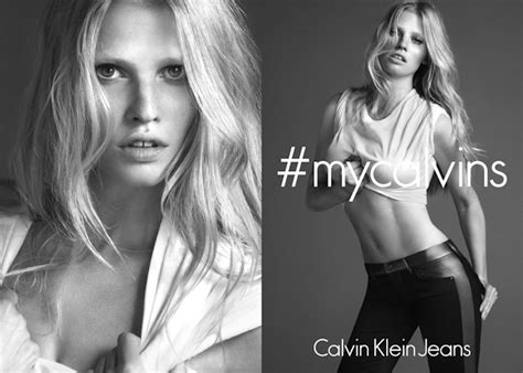 Campaign Lara Stone Matthew Terry For Calvin Klein Jeans Fall