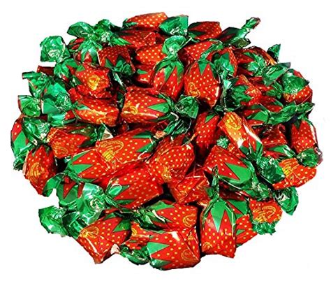 Arcor Kosher Filled Strawberry Flavored Hard Candy With Chewy Centers