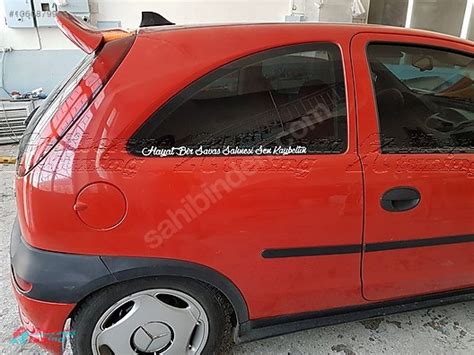 Otomobil Arazi Arac D Aksesuar Opel Corsa C Spoon Spo Ler