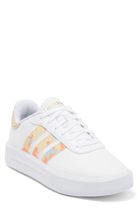 adidas Court Platform Sneaker in White | Lyst