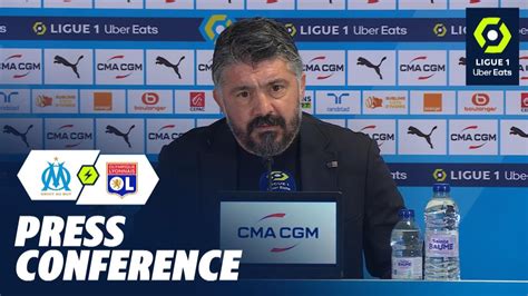 Press Conference OLYMPIQUE DE MARSEILLE OLYMPIQUE LYONNAIS 3 0