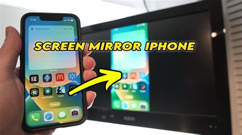 How To Connect IPhone Screen To Non Smart TV Screen Mirror YouTube