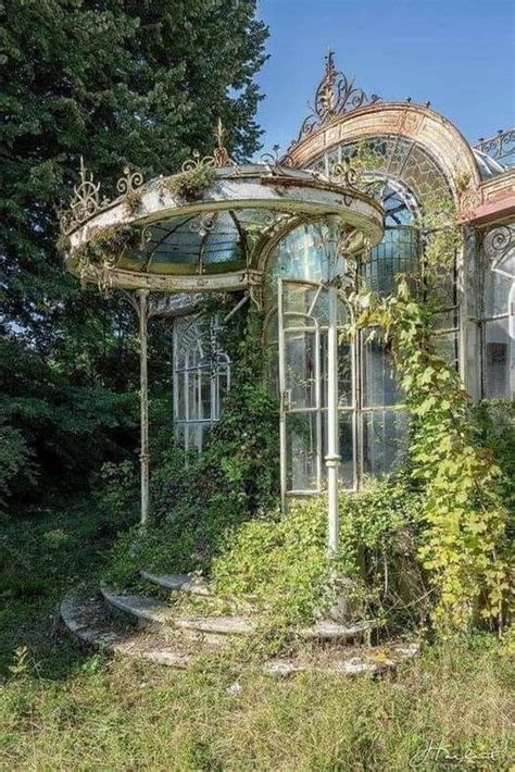 Abandoned Victorian Greenhouse Somewhere In France R ArchitecturePorn