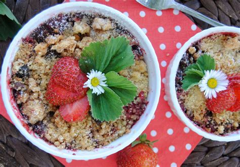 Crumble Czekoladowo Truskawkowe Doradcasmaku Pl