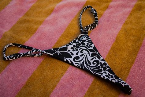 Ensemble de bikini string brésilien fleuri fait main Etsy France