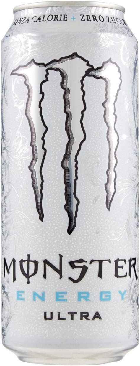 48x Monster Energy Ultra Zero Zuccheri Zero Calorie Energiegetränk ohne