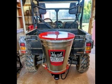 Herd Fire Ant Bait Spreader 2 Receiver Mounting YouTube