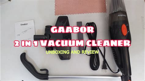 Gaabor In Vacuum Cleaner Unboxing And Review Youtube